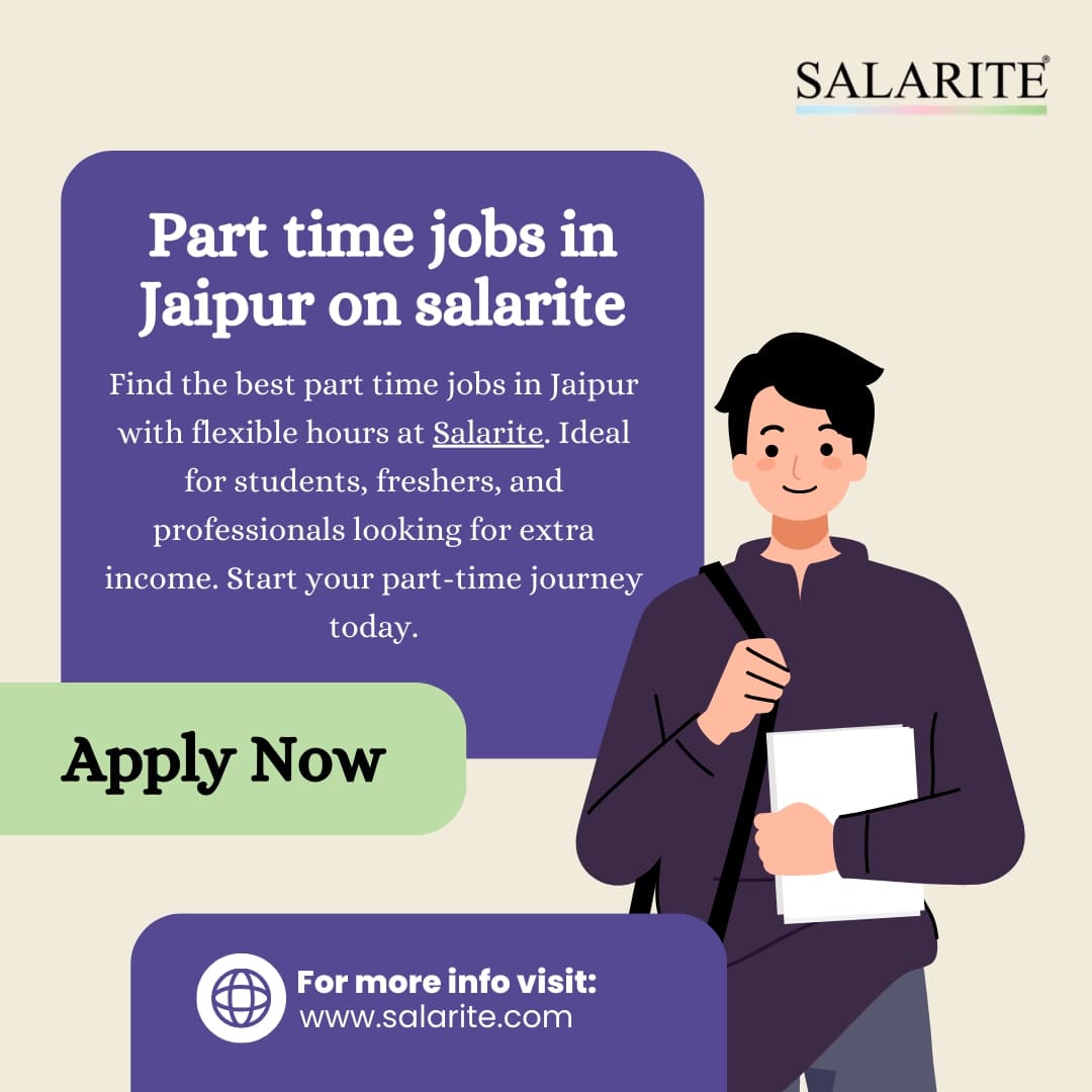 Part time jobs in jaipur on salarite